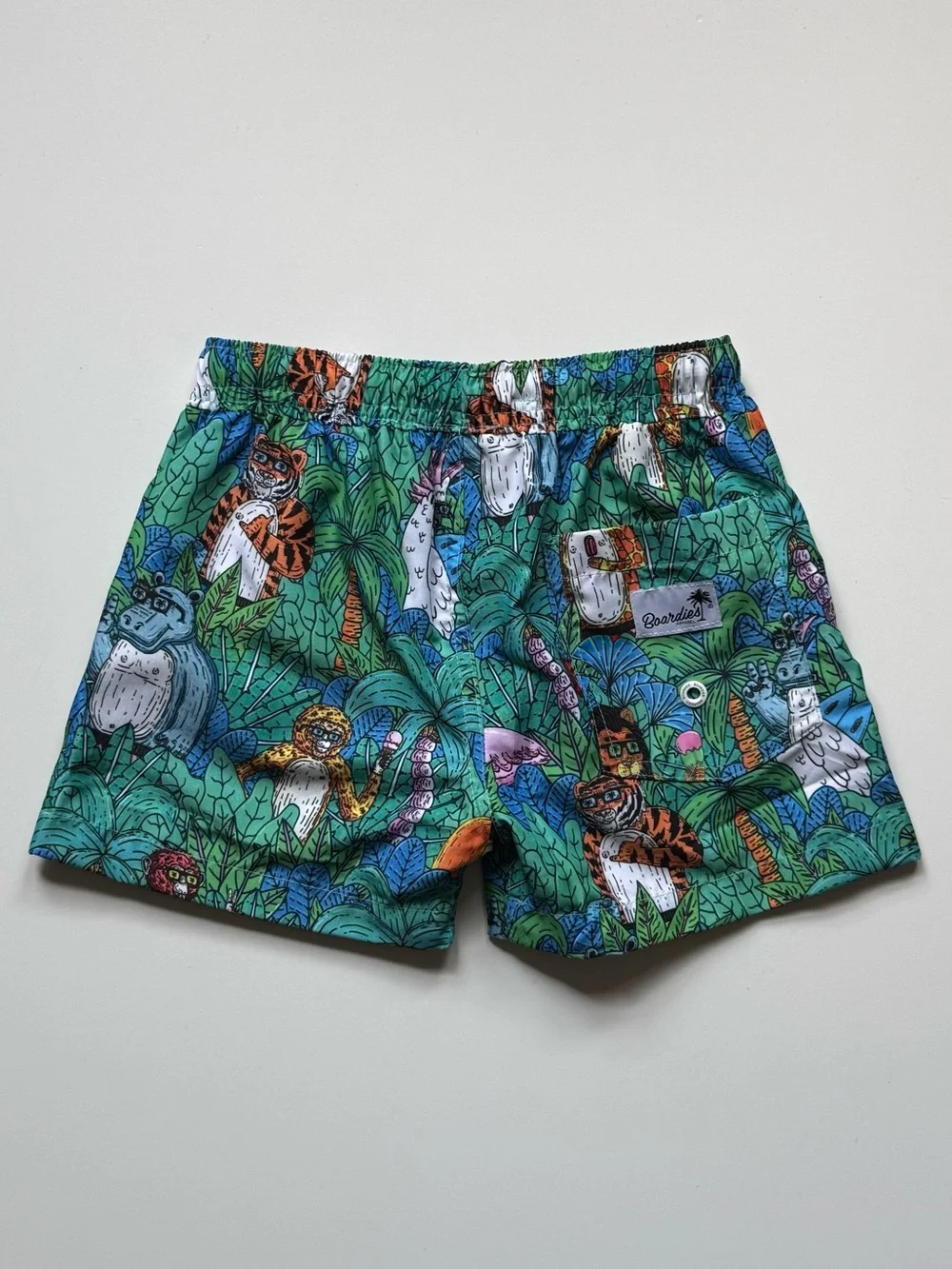 Boardies Boys Mulga Jungle Swim Trunks - Size 3-4
